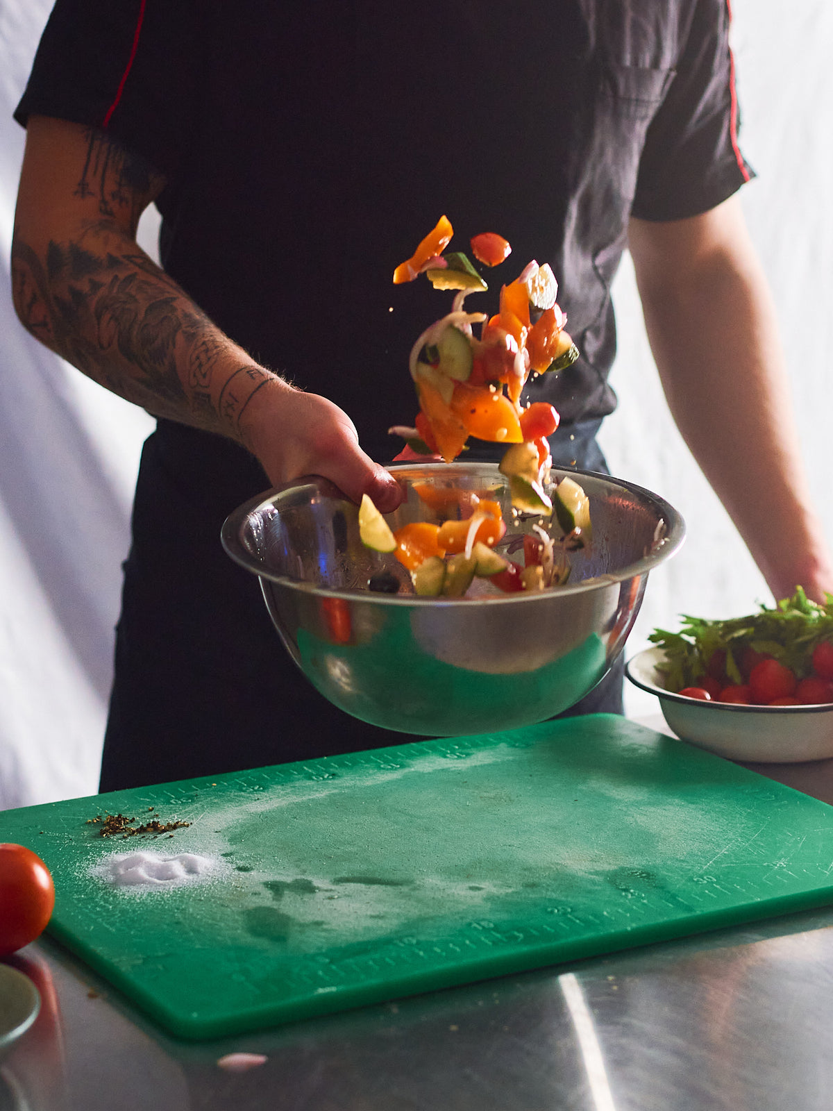 Chef cooking