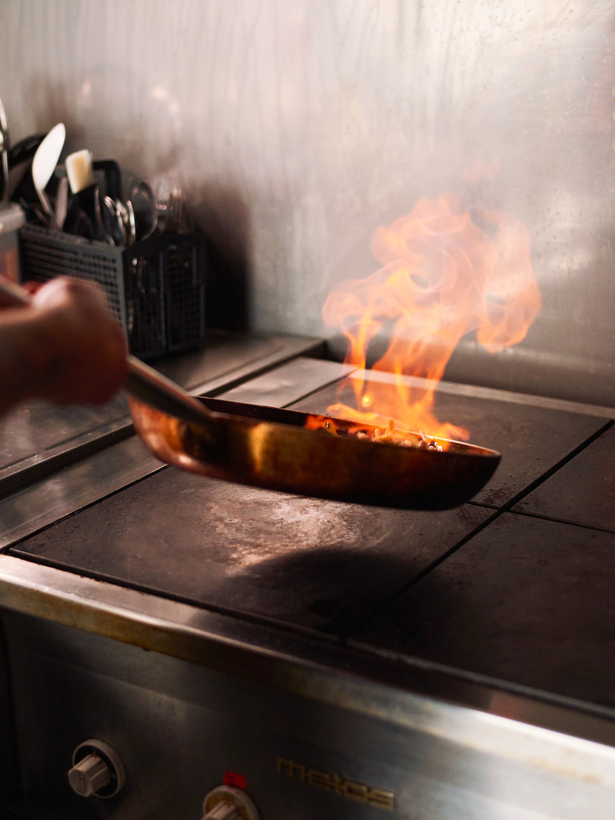 Cooking on the stove
